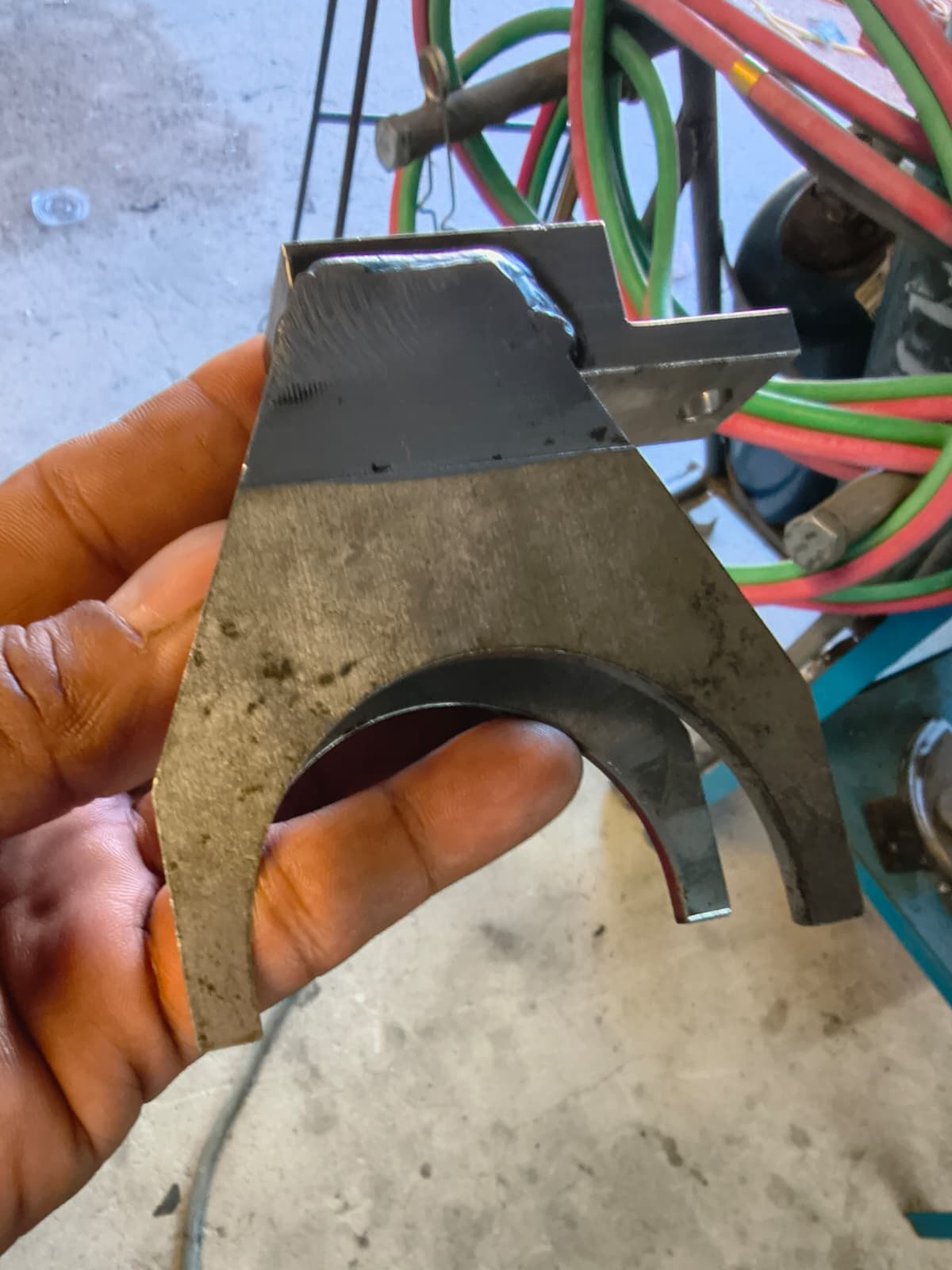 Custom metal bracket