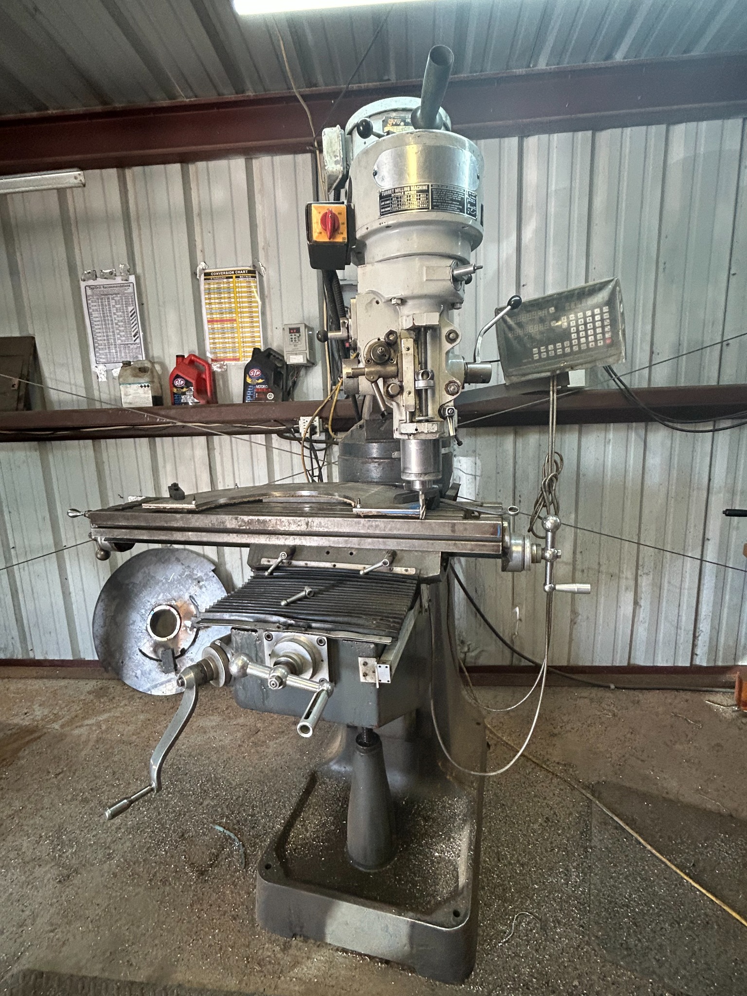 Industrial milling machine