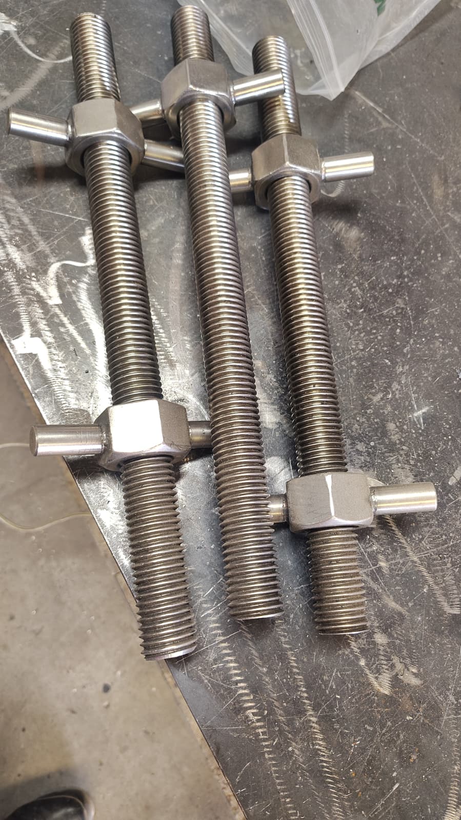 Turned metal shafts